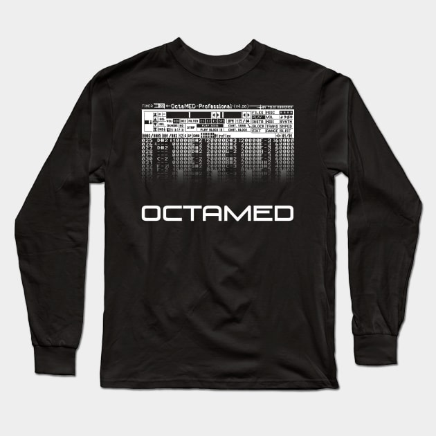 Amiga Octamed Long Sleeve T-Shirt by haunteddata